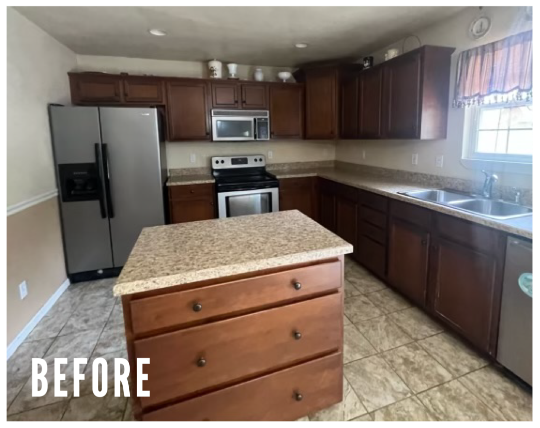 Before Photo of a Kitchen