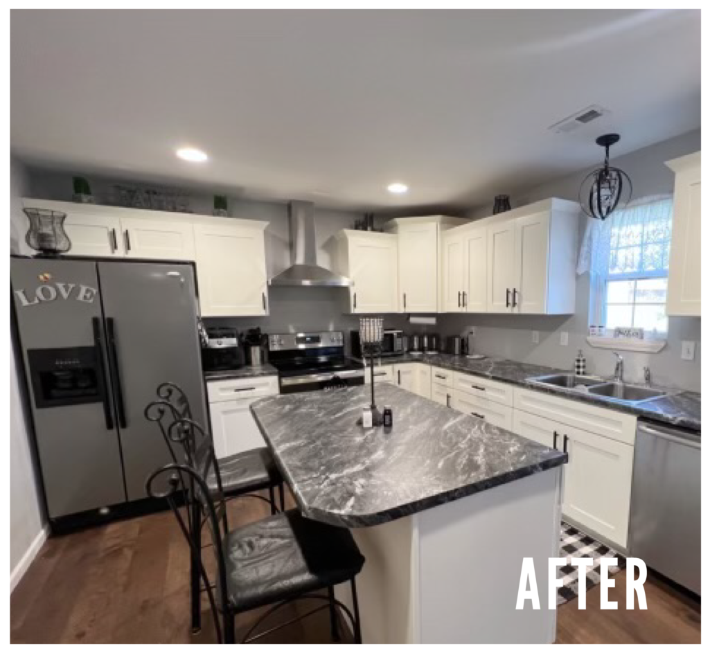 After photo of Kitchen